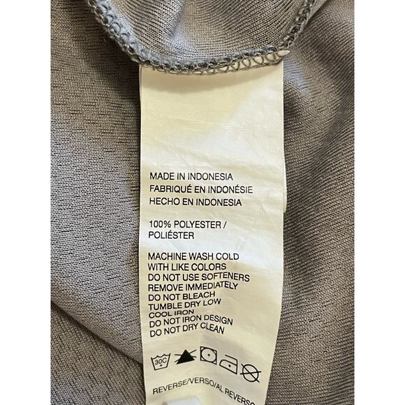 Izod Golf 1/4 Zip Pullover, Long Sleeve, Brown, Exc Cond, Men's Large - Picture 5 of 6